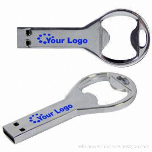 Key USB flash drives, capacities of 1-64GB, with optional customized packing, various logos welcomed